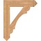 Ekena Millwork Olympic Arts & Crafts Smooth Bracket, Western Red Cedar, 5 1/2"W x 30"D x 36"H BKT06X30X36OLY03SWR - alternate 3
